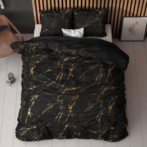 Marble Zwart 140 x 220