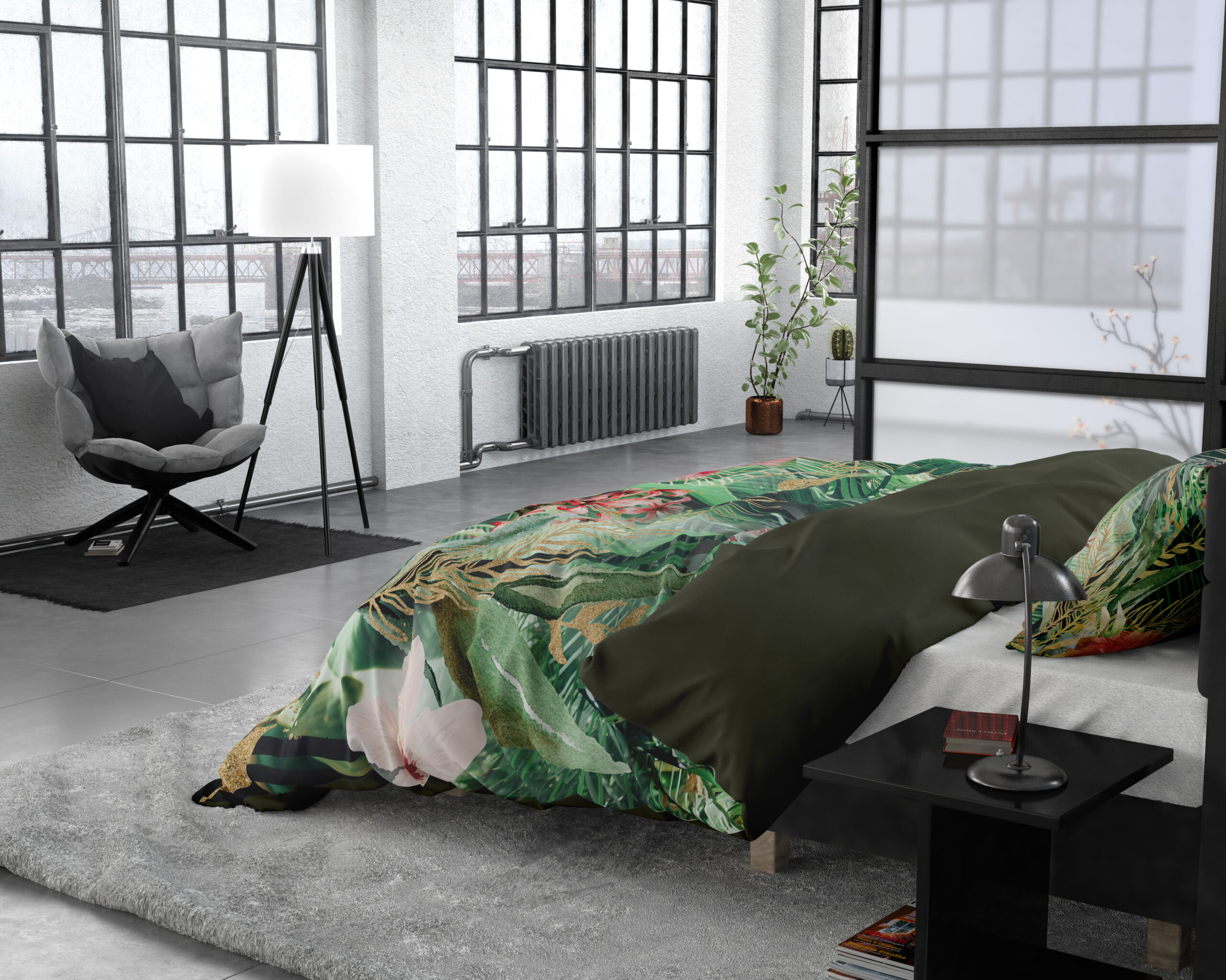 Mentha Groen 140 x 220 - Afbeelding 2