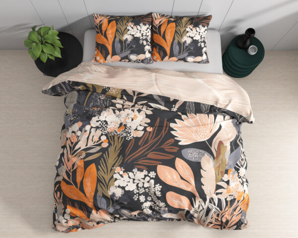 Mystical garden Zwart 200 X 200/220 - Afbeelding 3