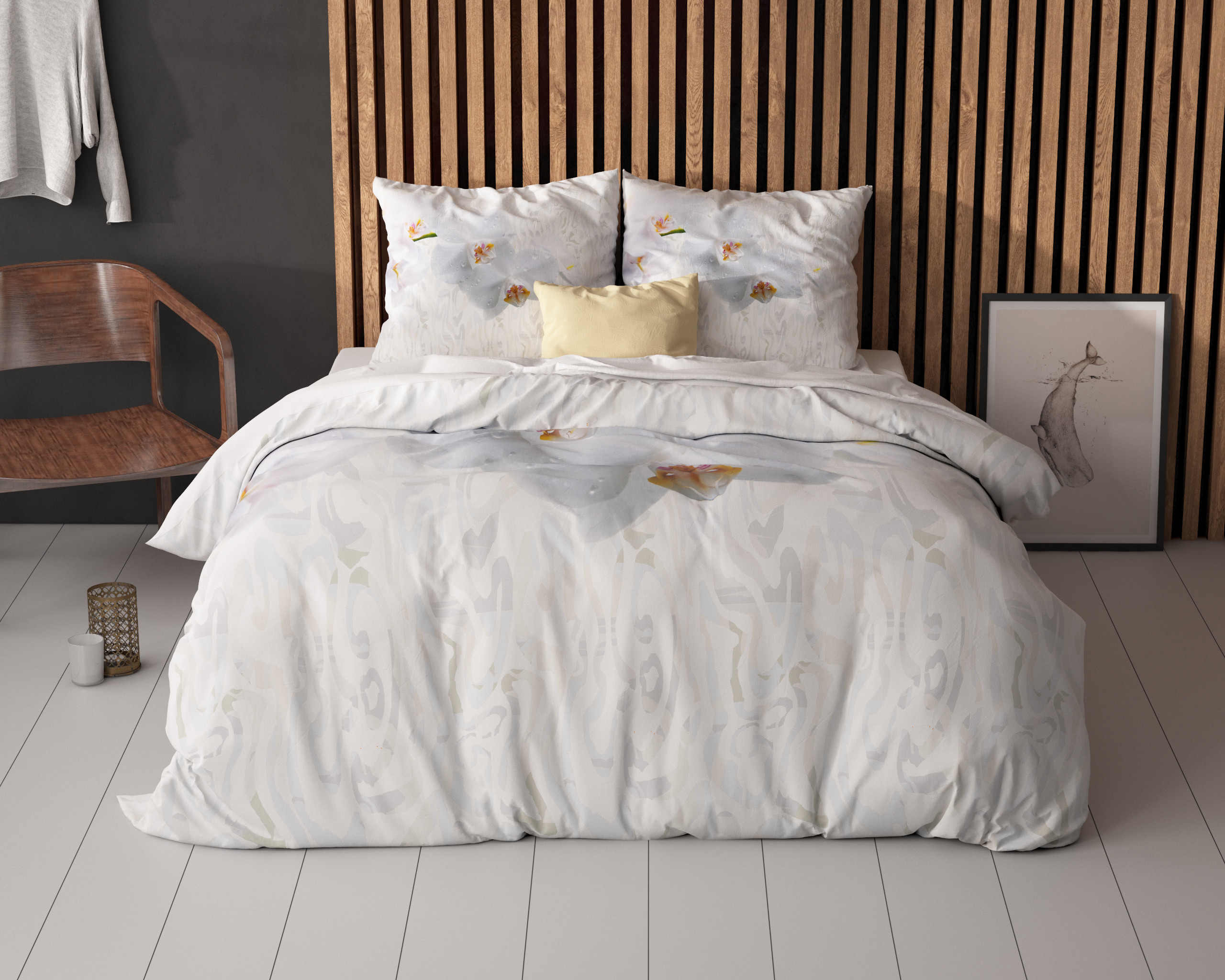 Orchid Wit 140 x 200/220 - Afbeelding 2