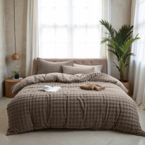 Pompom Taupe 200 x 220