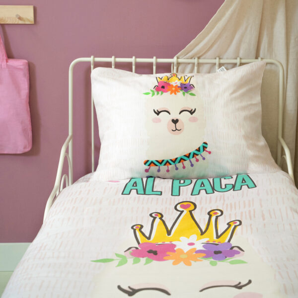 Princess Al Paca Roze 140 x 220 - Afbeelding 4