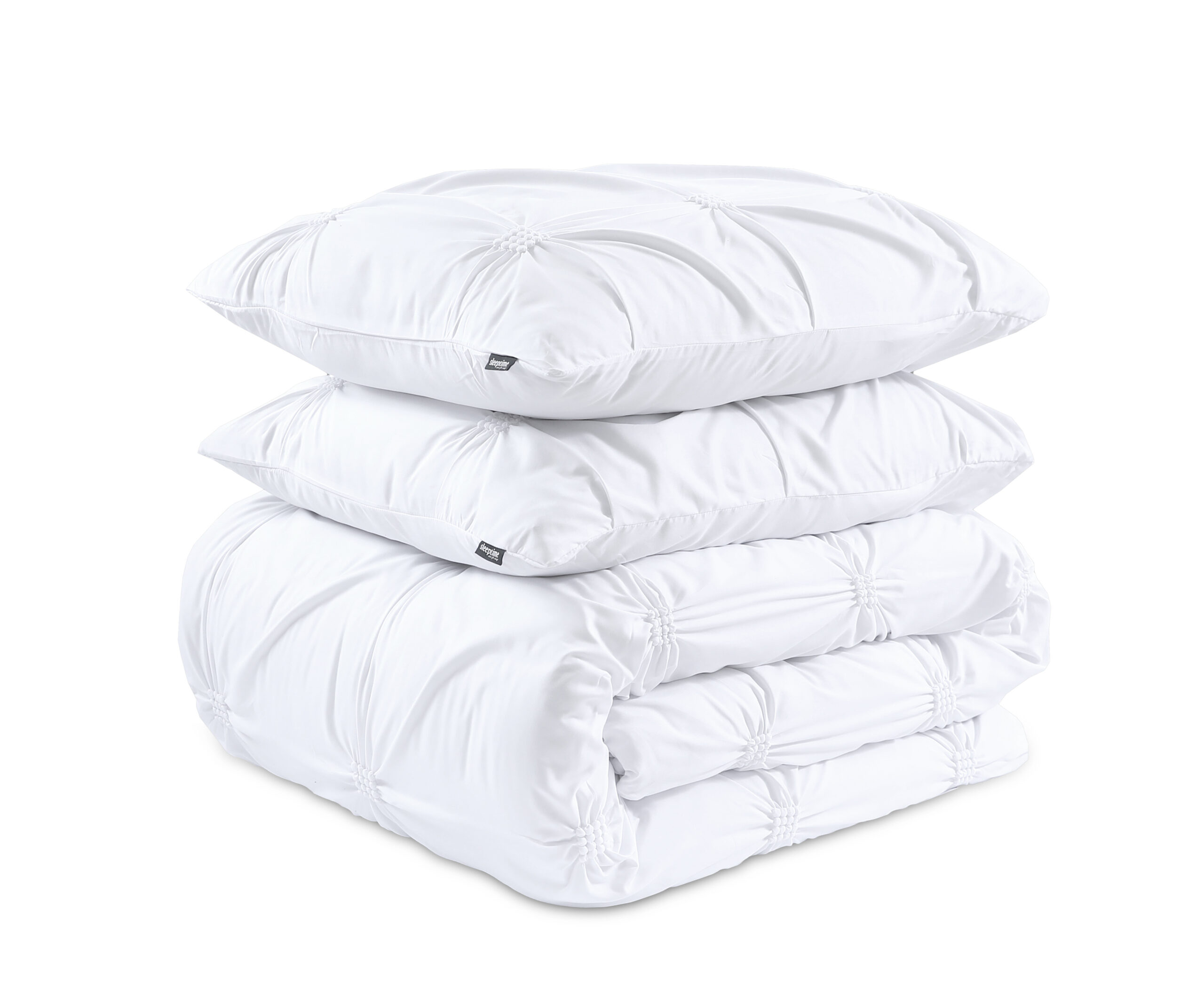 Punch pintuck Wit 200 x 200/220 - Afbeelding 5