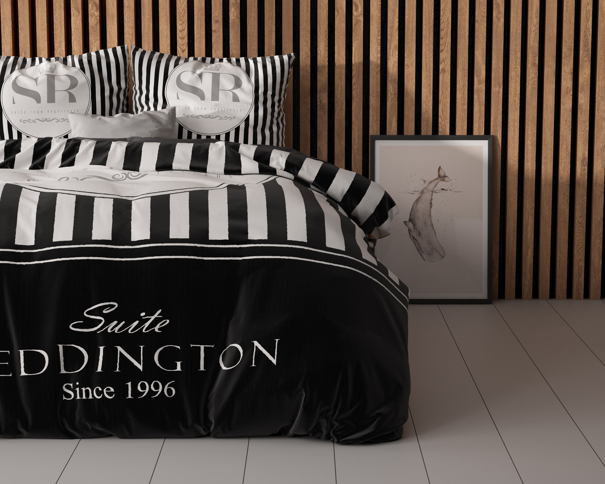 Reddington Zwart 240 x 200/220 - Afbeelding 3