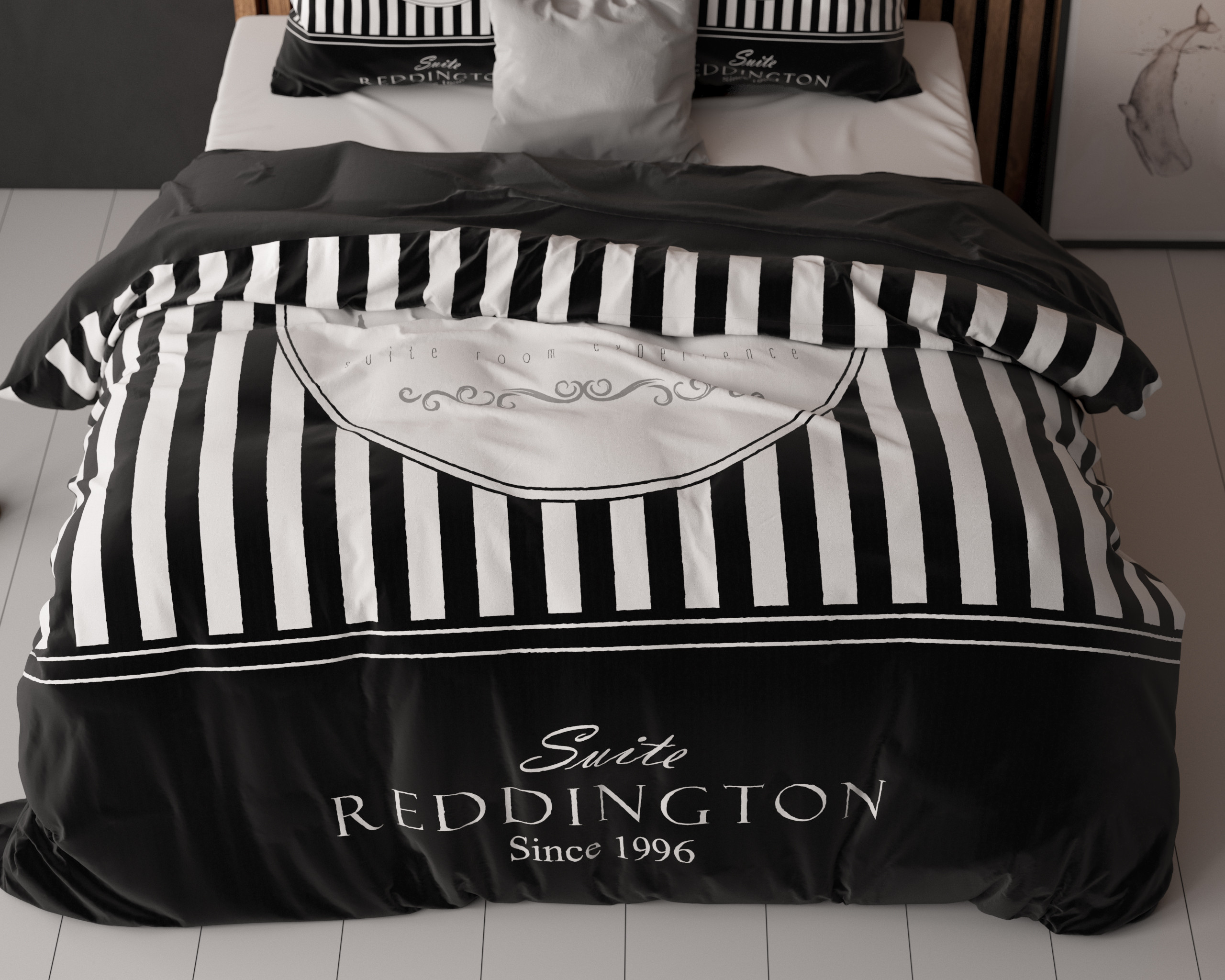 Reddington Zwart 240 x 200/220 - Afbeelding 5