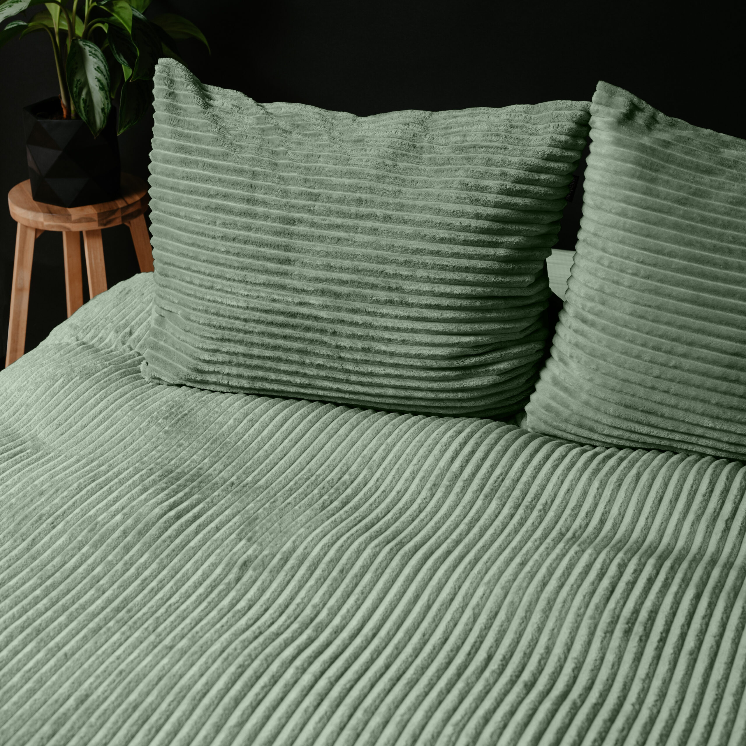 Rib Teddy Groen 140 x 200/220 - Afbeelding 4