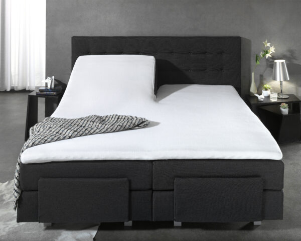 Splittopper Molton Hoeslaken 180 x 200/220 - Afbeelding 2