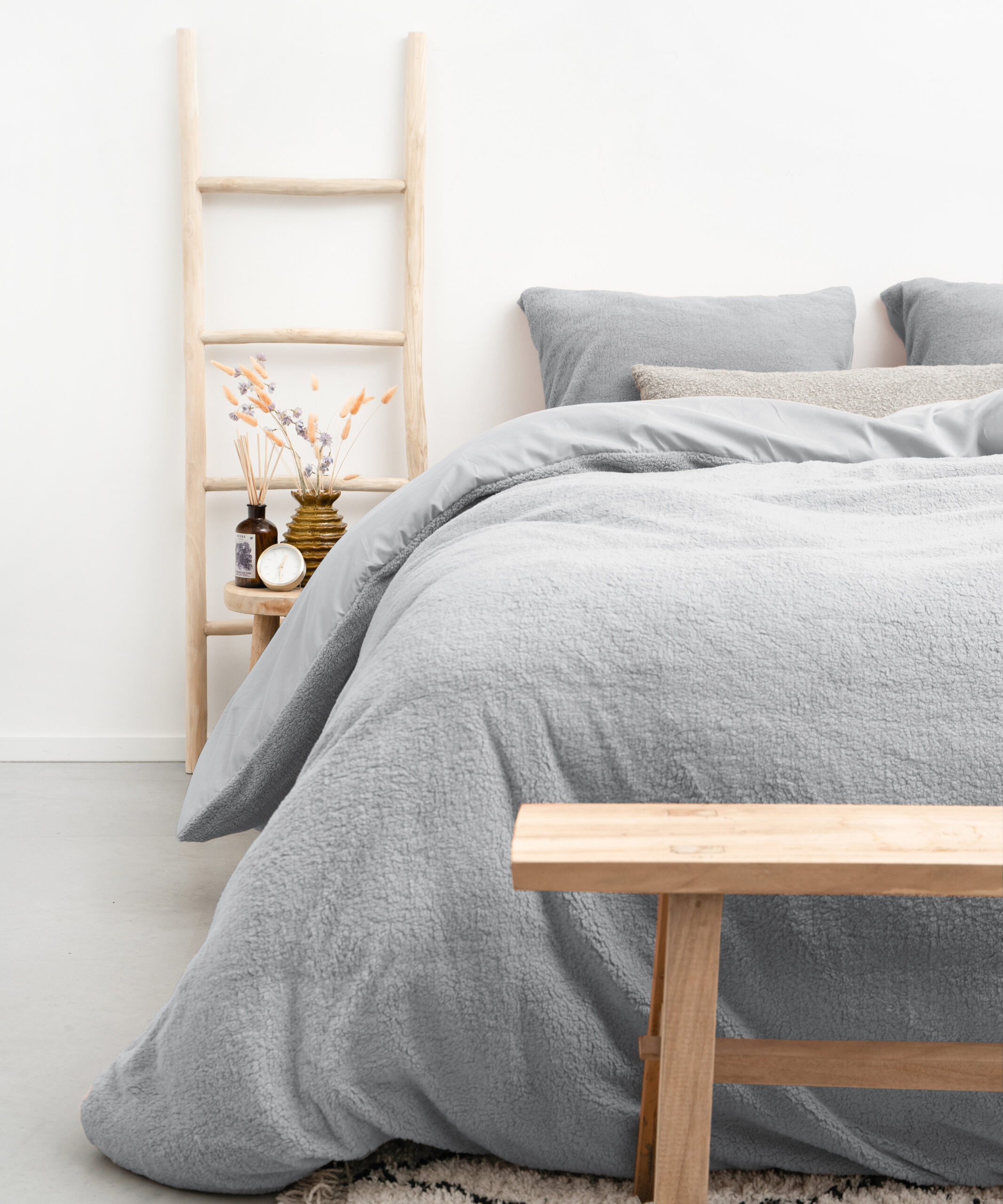 Teddy Grijs 200 x 220 - Afbeelding 4