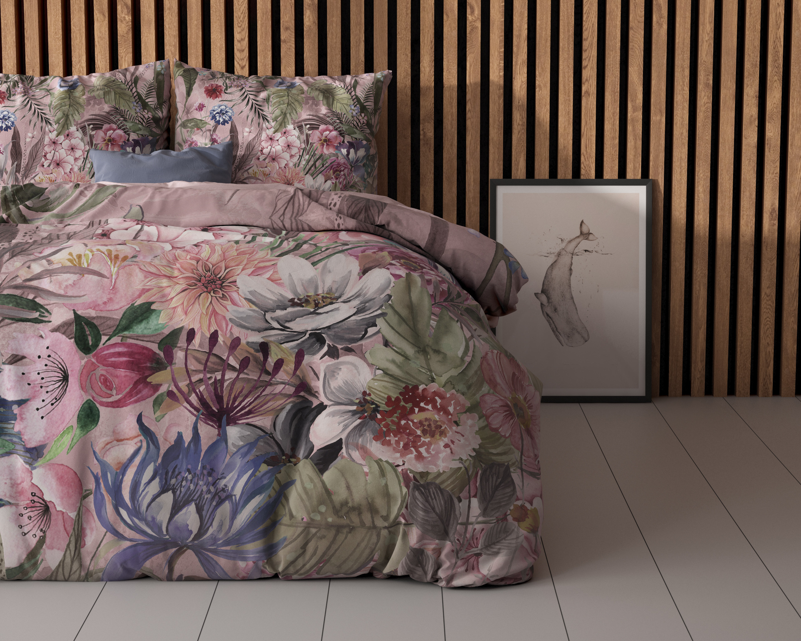 Tess Roze 200 x 200/220 - Afbeelding 3