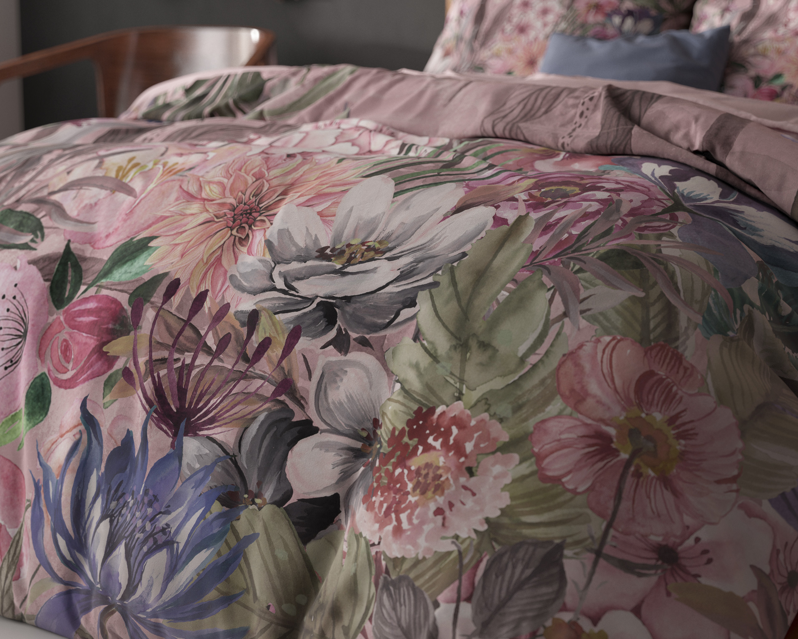 Tess Roze 240 x 200/220 - Afbeelding 4