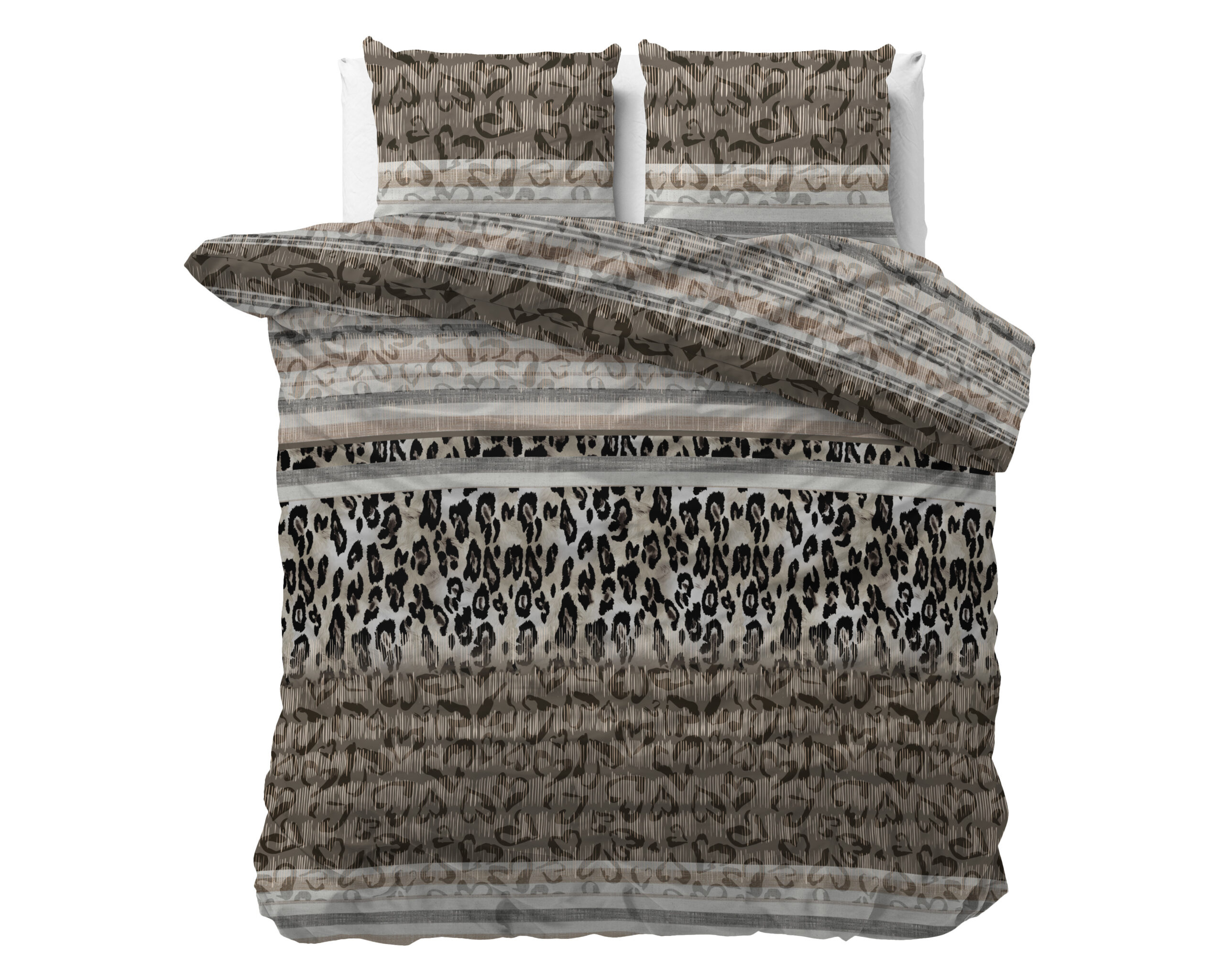 Tiger leopard Taupe 240 x 220 - Afbeelding 5