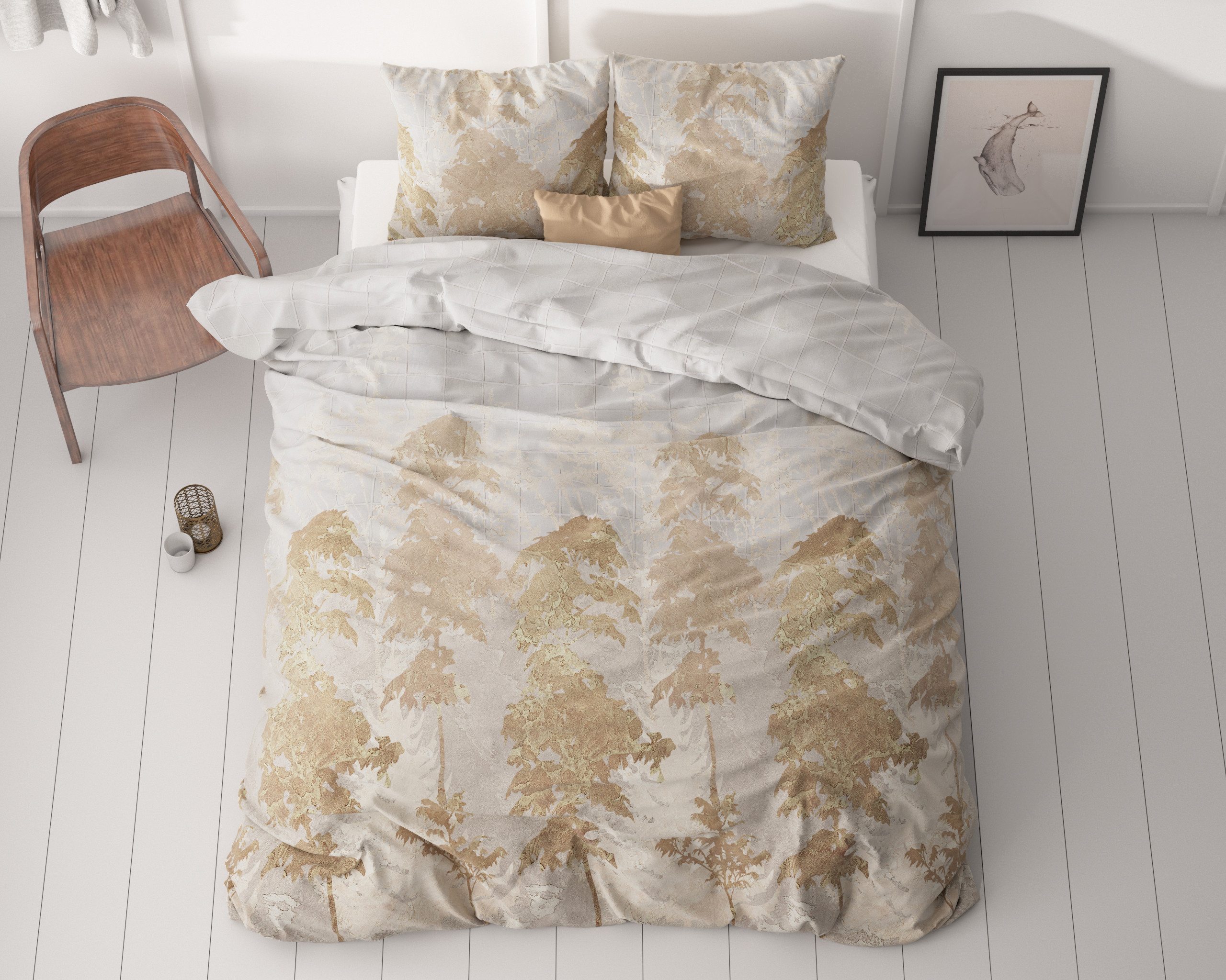 Treasture Three Goud 140 x 200/220 - Afbeelding 2