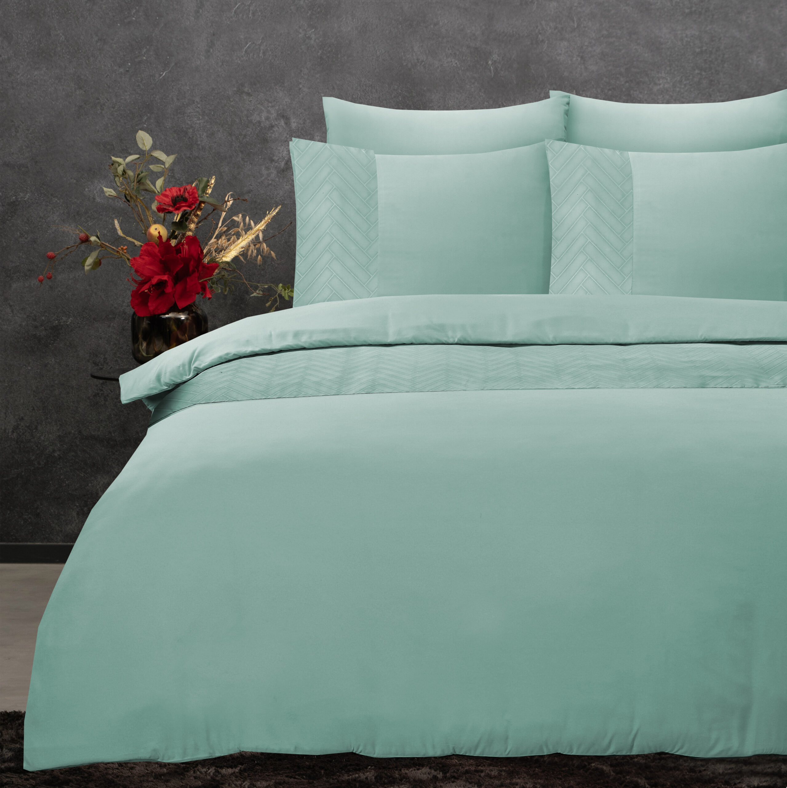 Valencia Mint groen 140 x 220