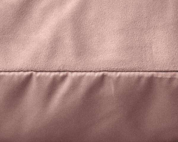 Velvet 2 in 1 kussenslopen Oud Roze 60 x 70 - Afbeelding 4