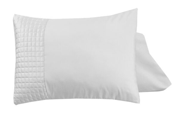 Velvet Band Wit 2pack slopen White 60 x 70 - Afbeelding 2