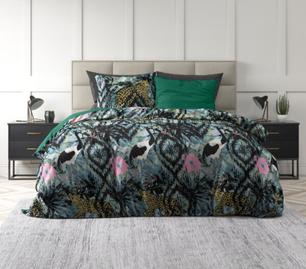Velvet Botanical forest Groen 140 x 220 - Afbeelding 5