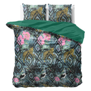 Velvet Botanical forest Groen 200 x 220