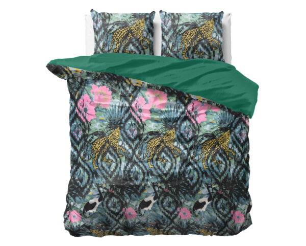 Velvet Botanical forest Groen 240 x 220 - Afbeelding 2