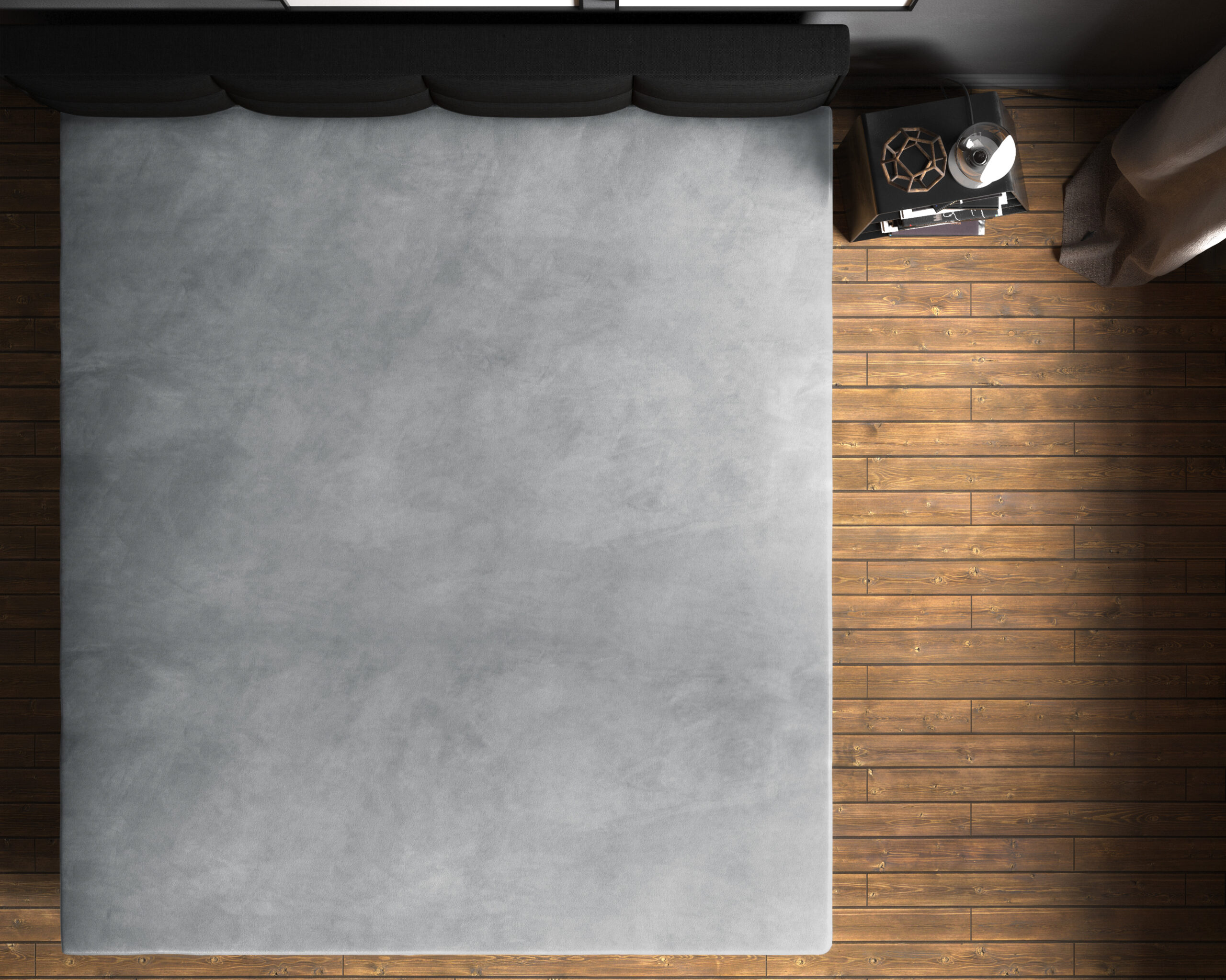 Velvet Hoeslaken Grijs 160 x 200 - Afbeelding 3