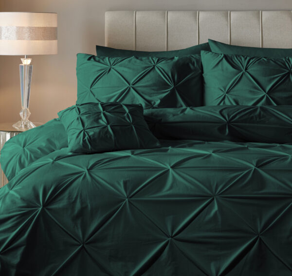 Velvet Pintuck Groen 200 x 200/220 - Afbeelding 3