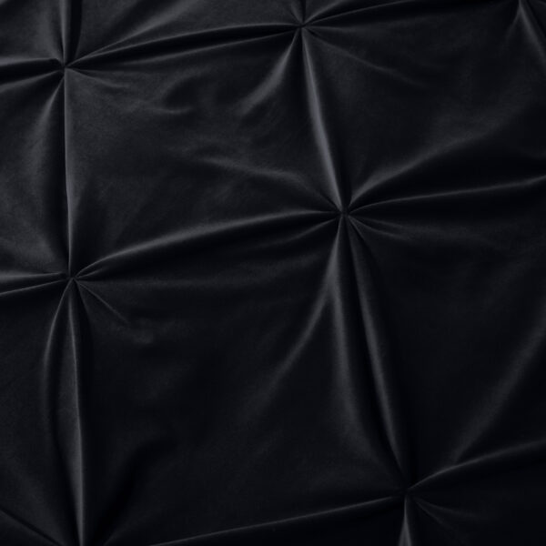 Velvet Pintuck Zwart 240 x 200/220 - Afbeelding 5