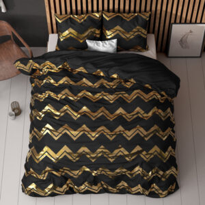 Wave Zwart 140 x 220