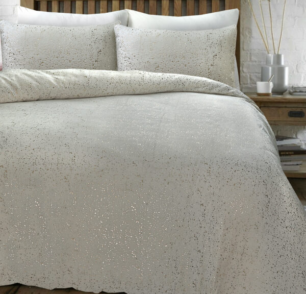 Glamour Flanel Sprankle Foil Creme 240 x 200/220