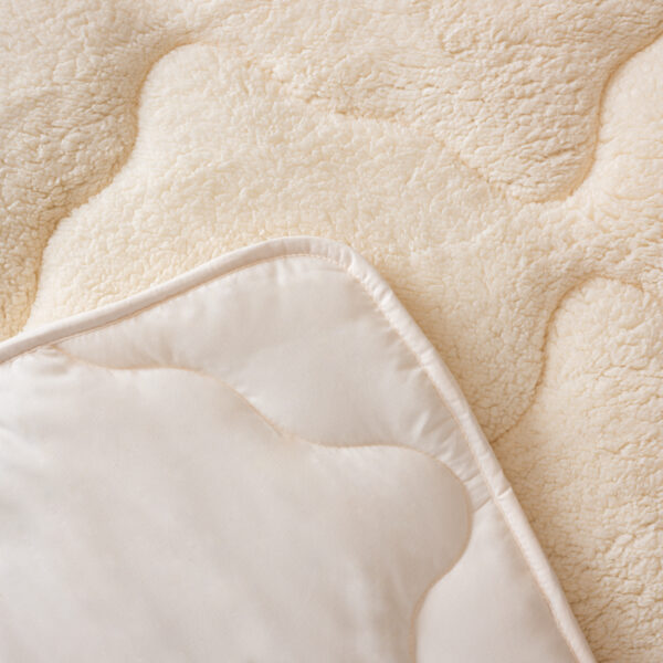 Lazy All-in one Lazy Dekbed Teddy Creme 240 x 200 - Afbeelding 5