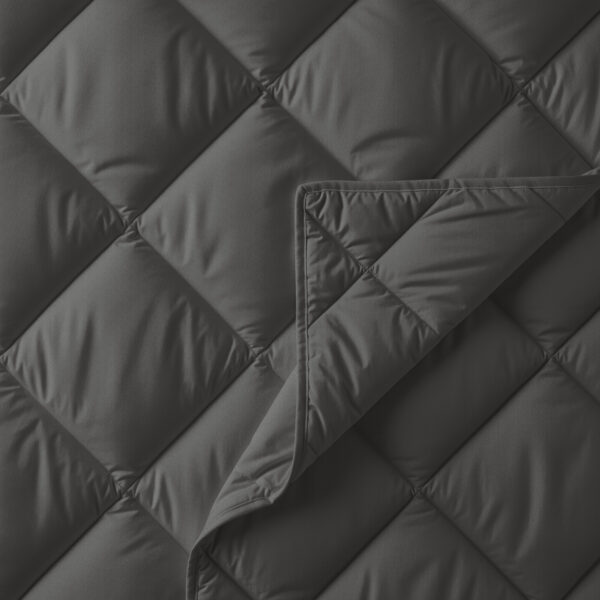 Lazy Dekbed Diamond Antraciet 240 x 200 Met Kussenslopen - Afbeelding 4