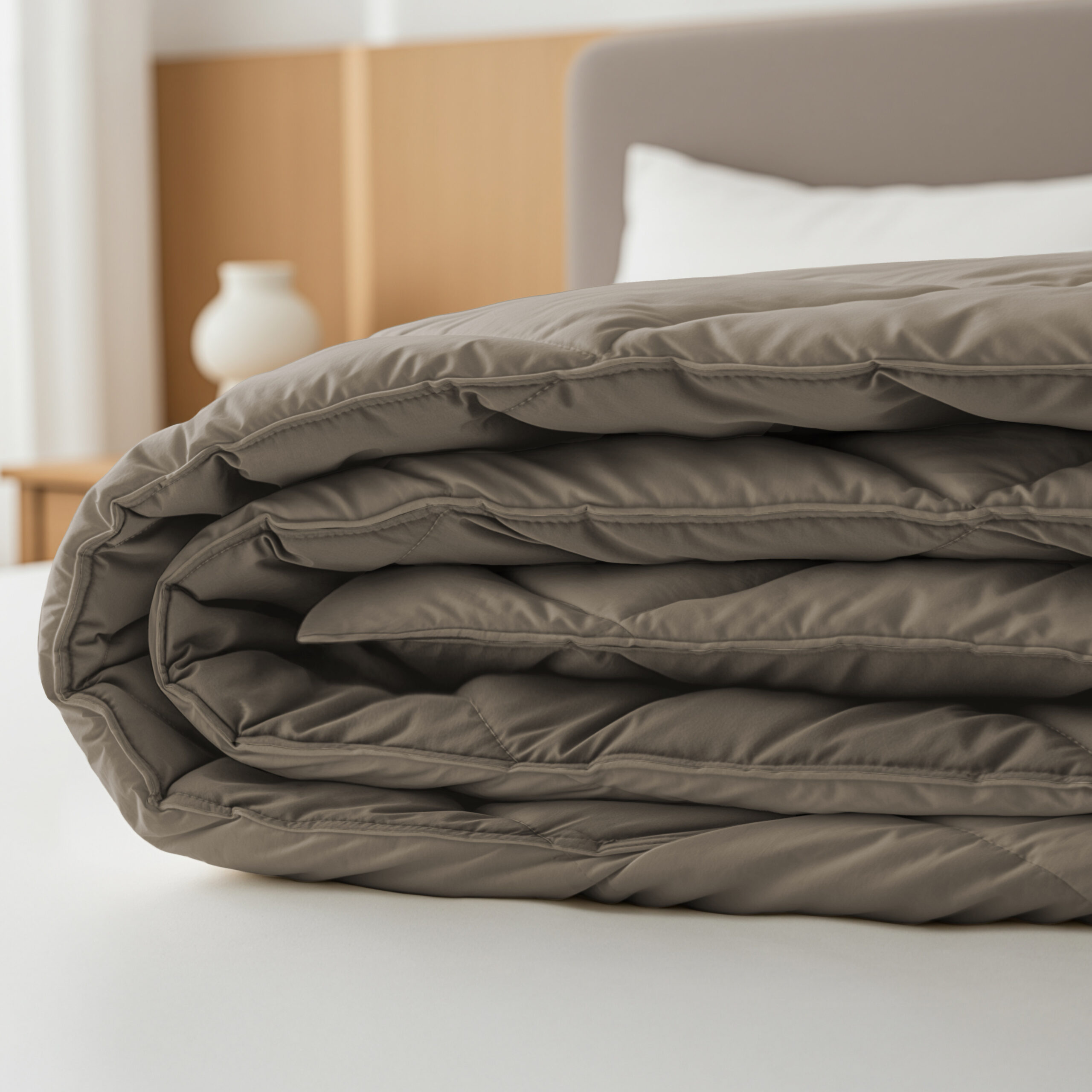 Lazy Dekbed Diamond Teak 200 x 200 Met Kussenslopen - Afbeelding 5