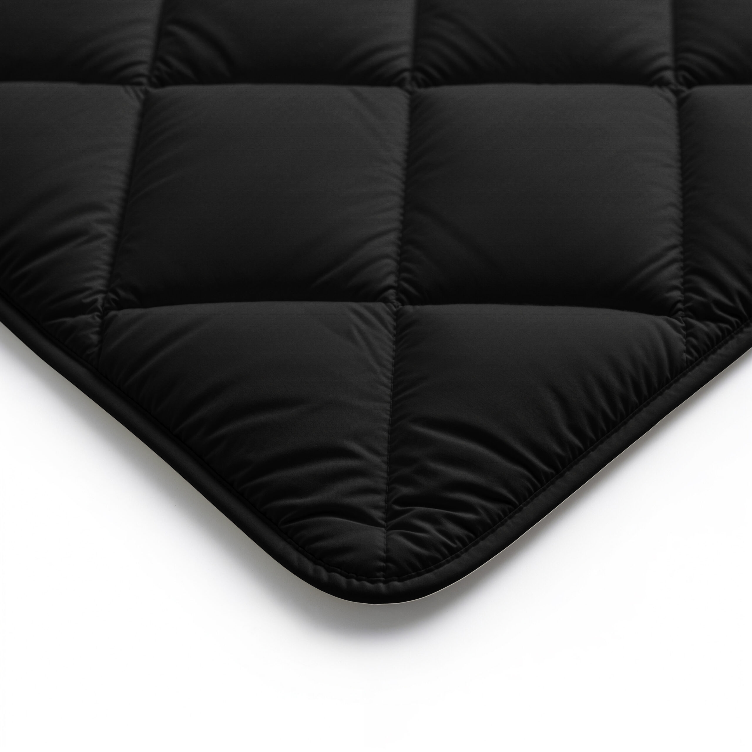 Lazy Dekbed Diamond Zwart / Antraciet 240 x 200 Met Kussenslopen - Afbeelding 3