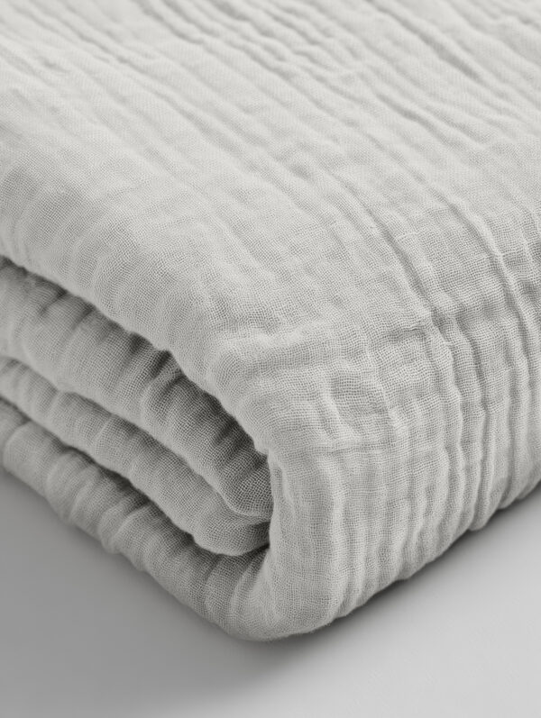 Mousseline Créme 180 x 200 + 30 - Afbeelding 4