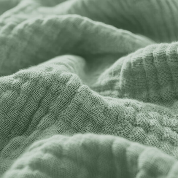 Mousseline Groen 140 x 200 + 30 - Afbeelding 5