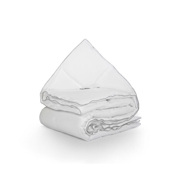 Percale Cotton Touch Enkel Dekbed Wit - 260X220 - Afbeelding 2
