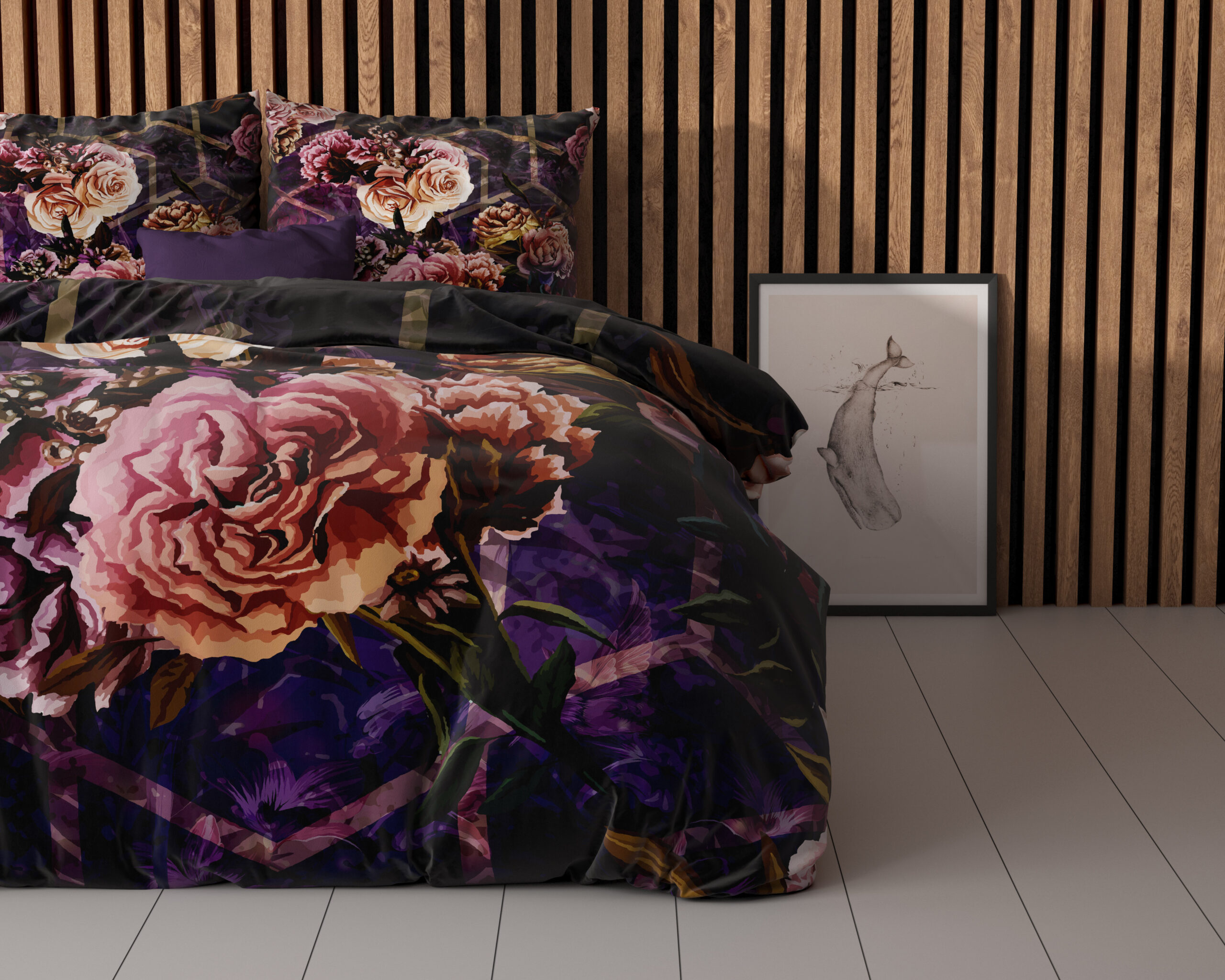 Marise Paars 200 x 200/220 - Afbeelding 5