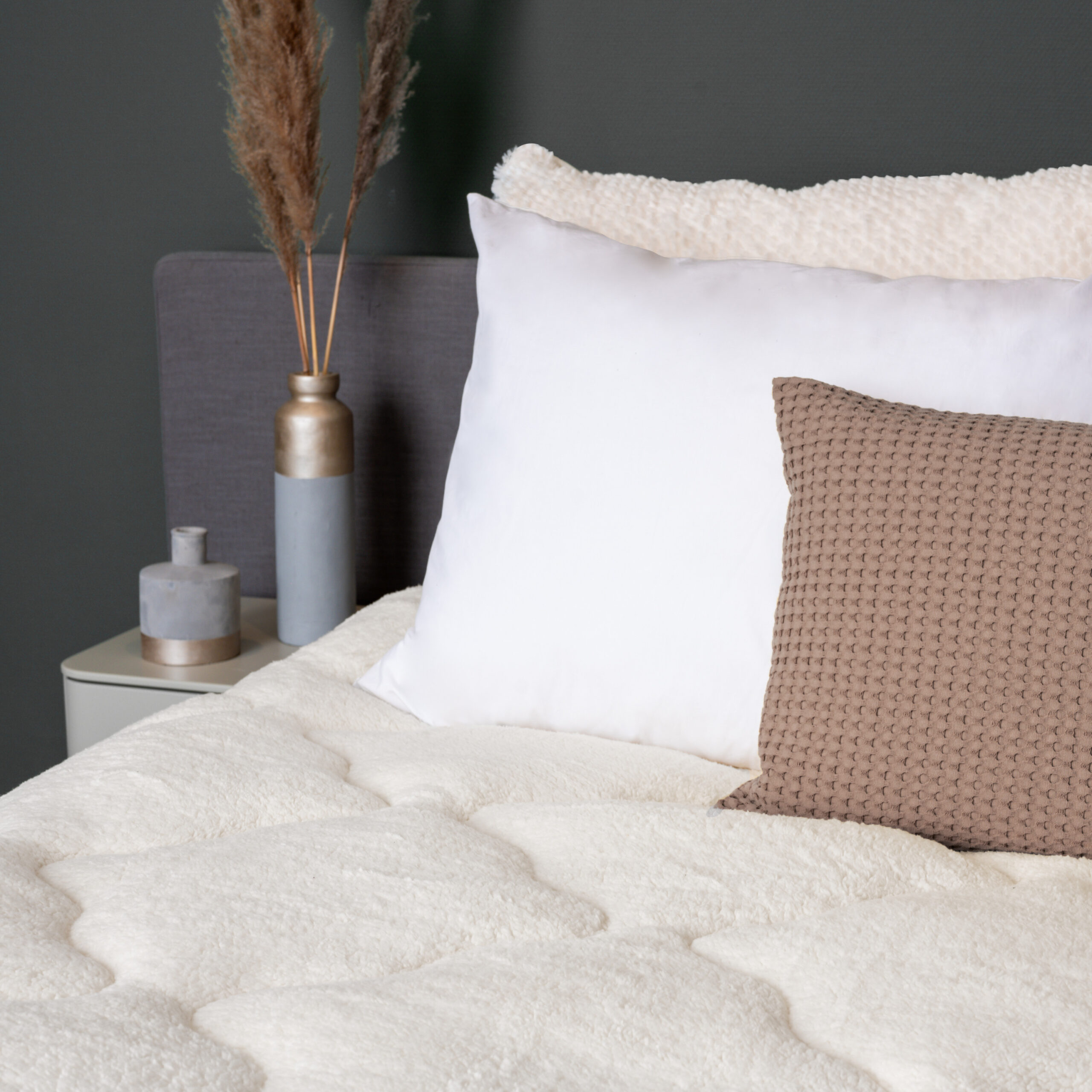 Artic Stripe Wit 140 x 220