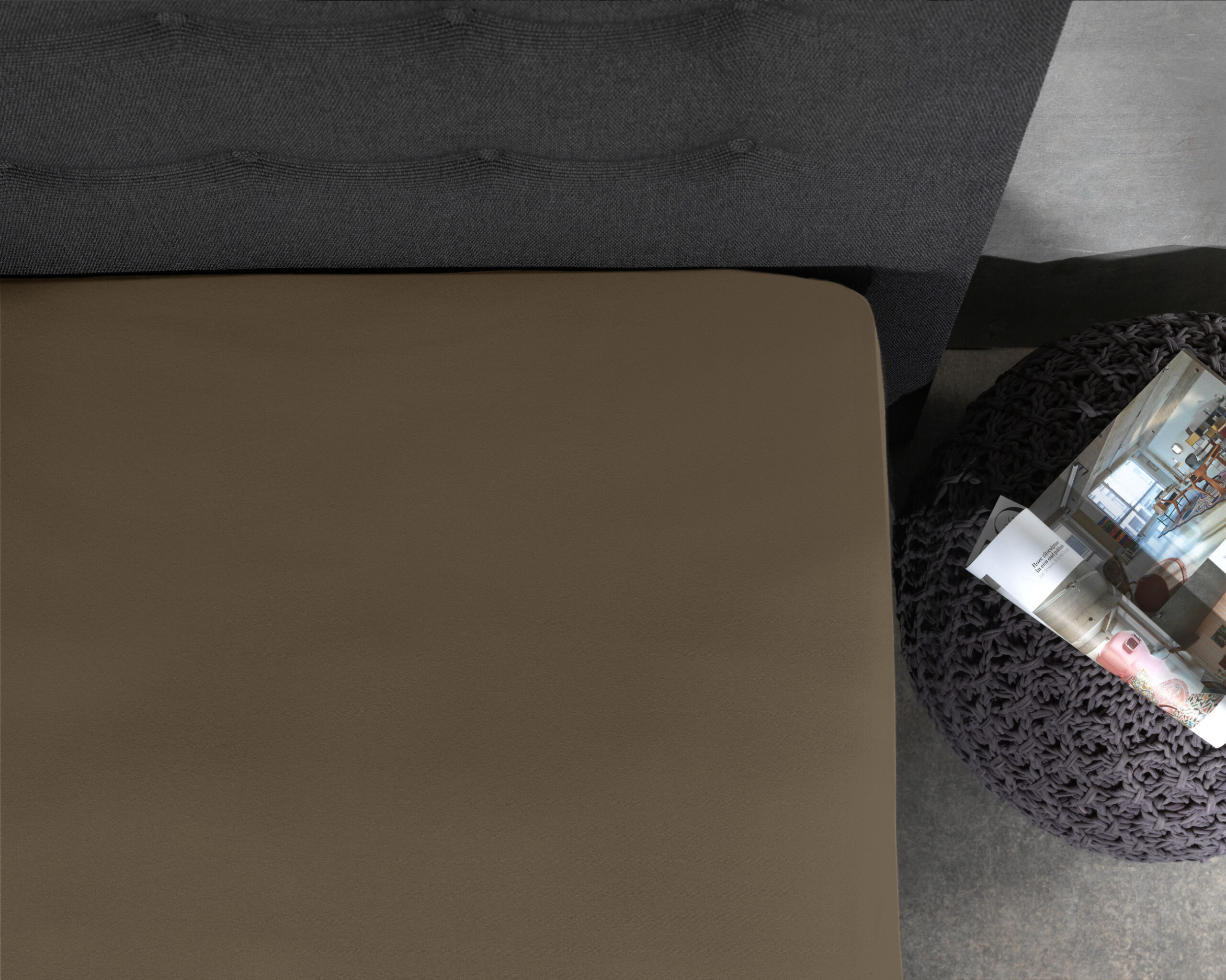 Beauty Skin Care Dekbedovertrek Antraciet 200 x 220