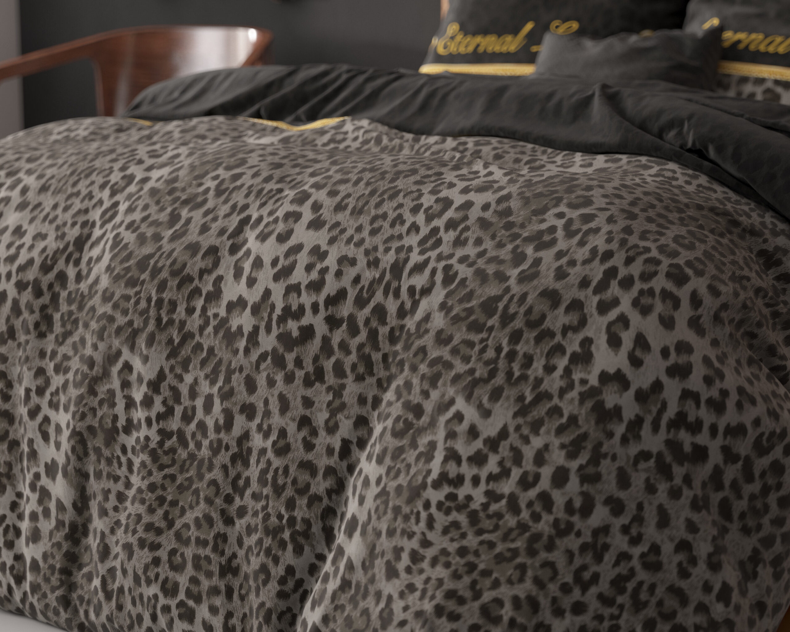 Beauty Skin Care Dekbedovertrek Taupe 200 x 220