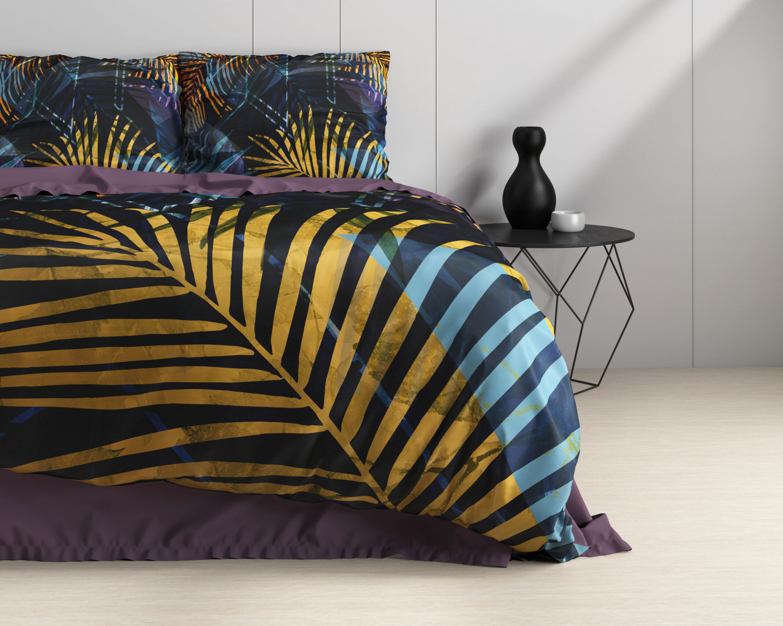 Beauty Skin Care Dekbedovertrek Zwart 200x220