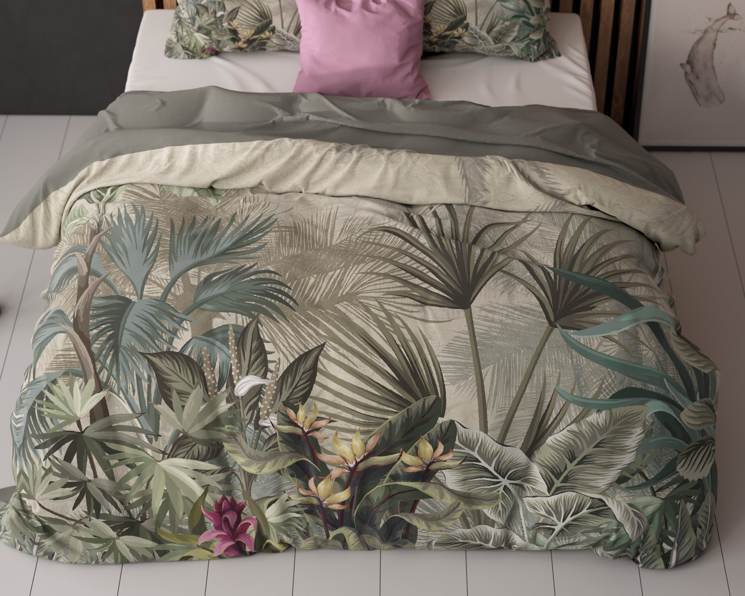 Chanda Blauw 240 x 200/220