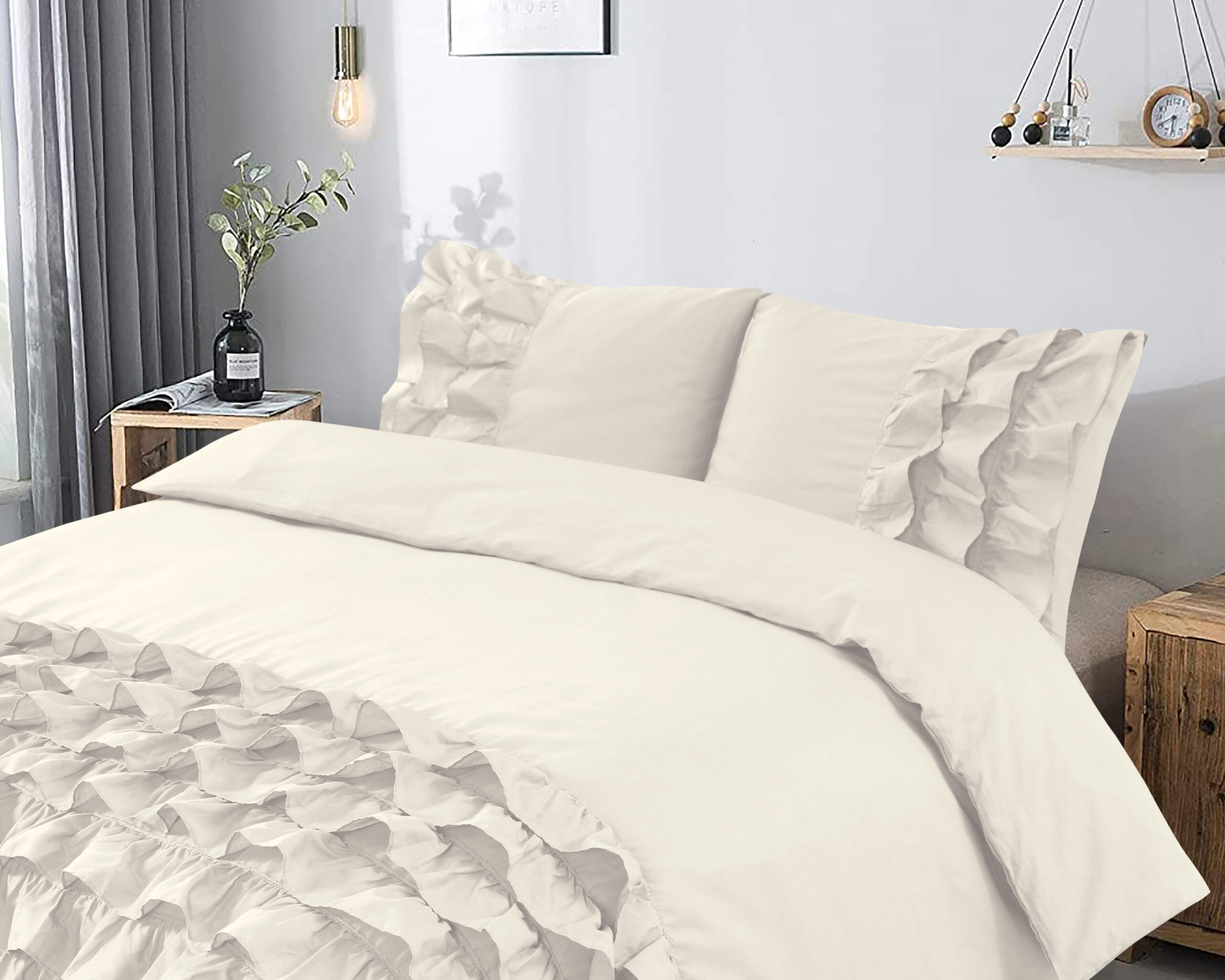 DH Flanel Tamar Grey 240 x 220