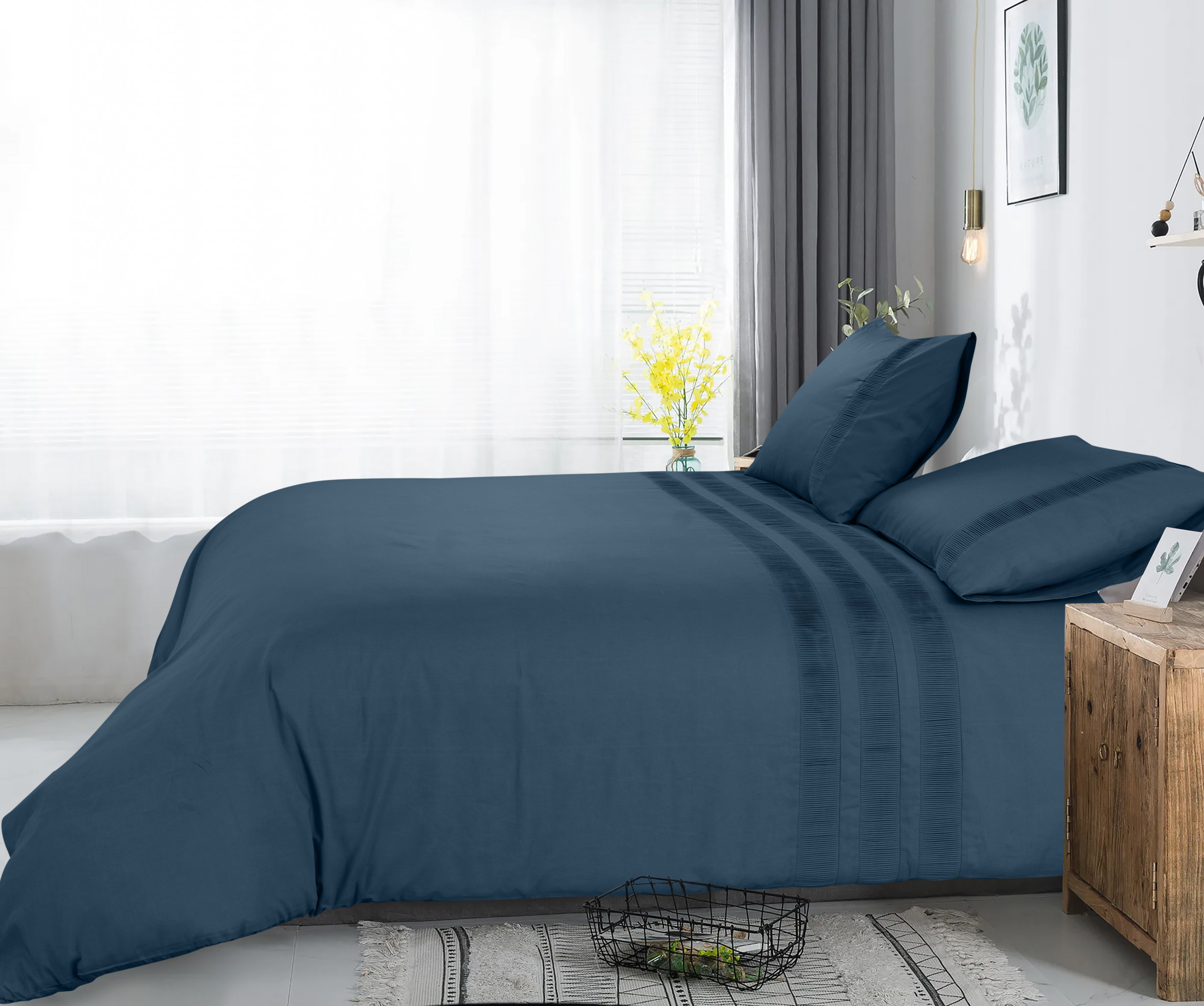 Dubbel Jersey 220 gr. Splittopper Hoeslaken Zwart 160 x 200/220