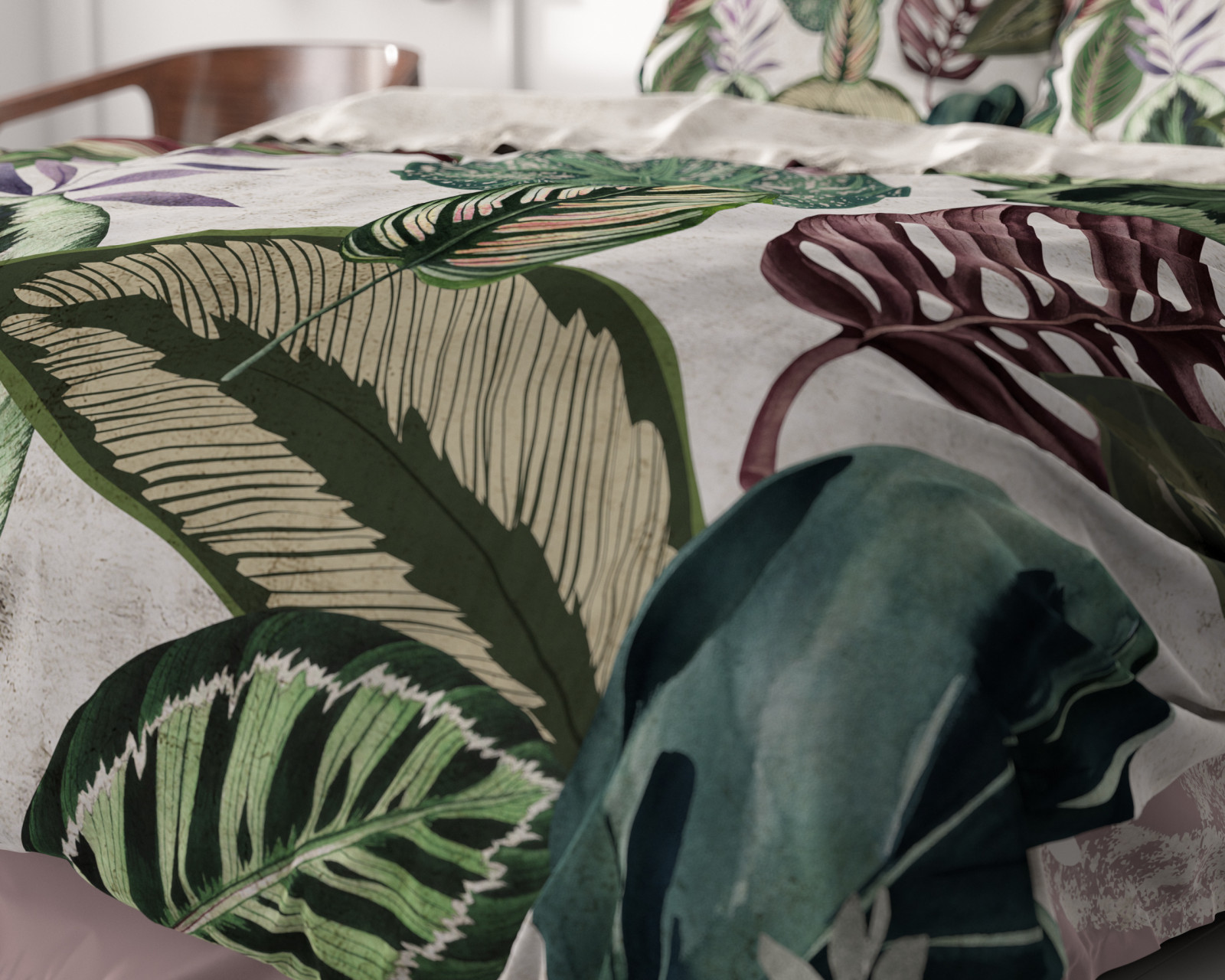 Egyptisch Katoen Uni Dekbedovertrek Taupe 135 x 200/260