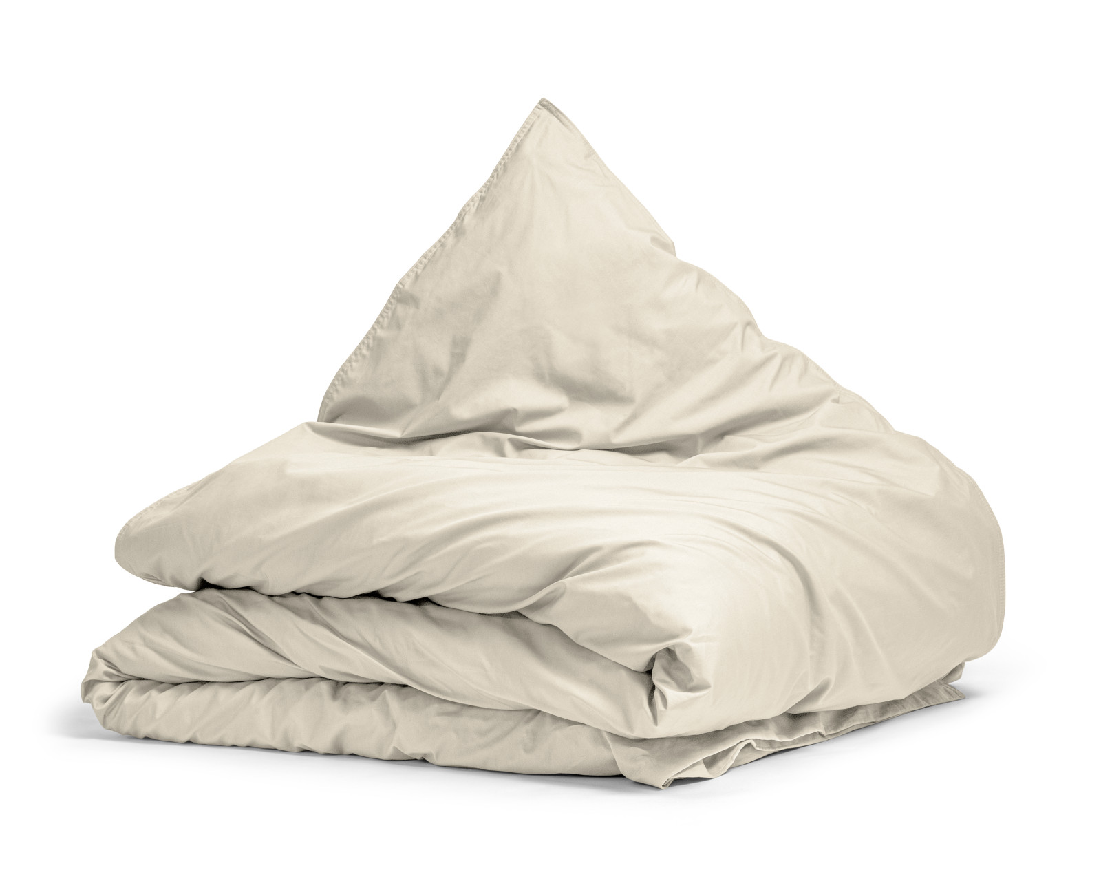 Egyptisch Katoen Uni Dekbedovertrek Zwart 240 x 200/260