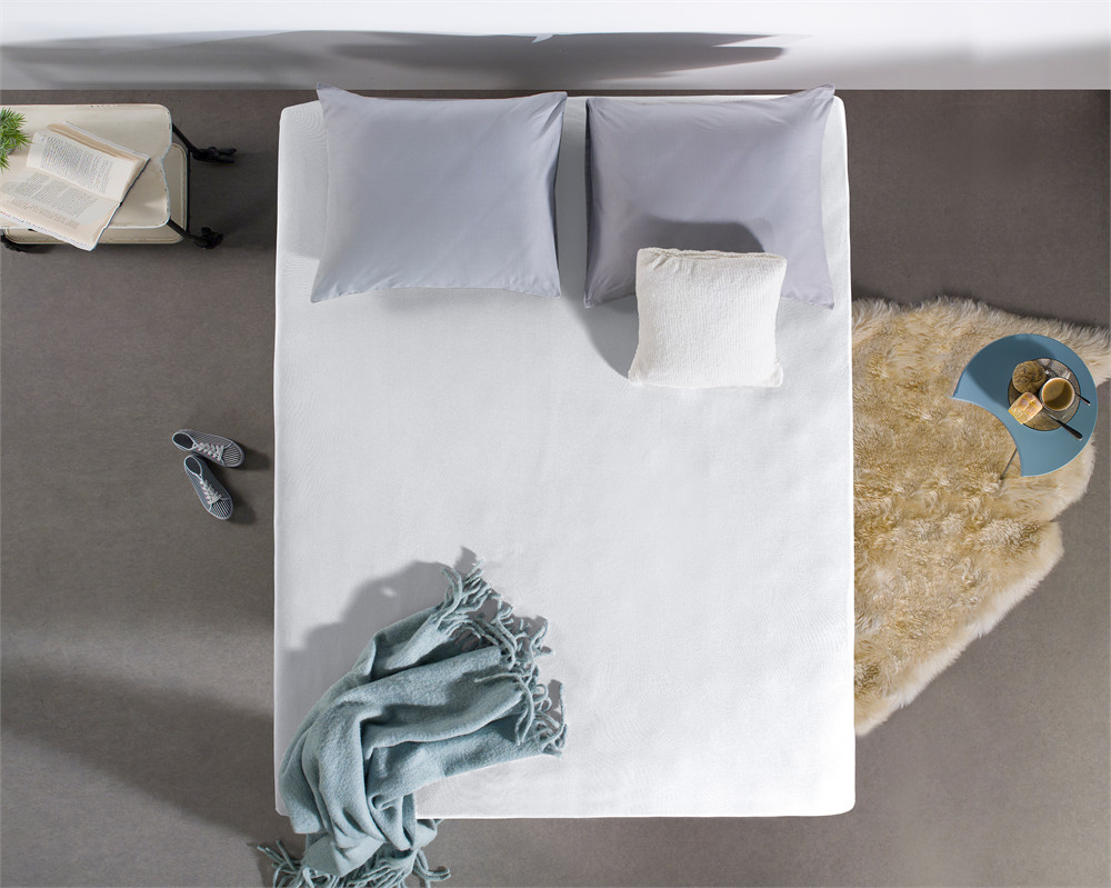 Enkel Jersey 135 gr. Hoeslaken Blauw 140 x 200