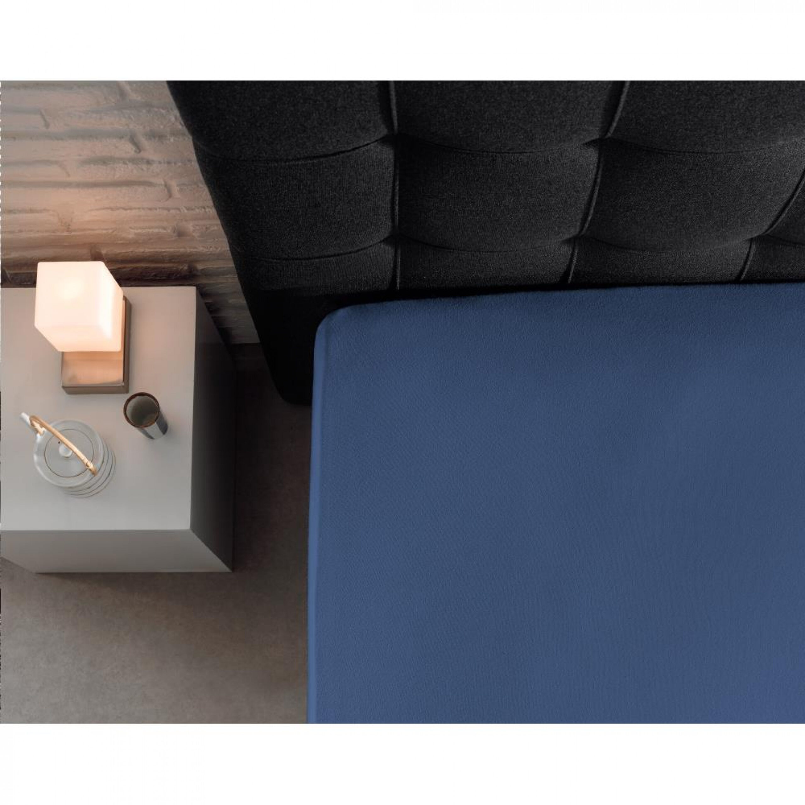 Enkel Jersey 135 gr. Hoeslaken Grijs 160/180 x 200