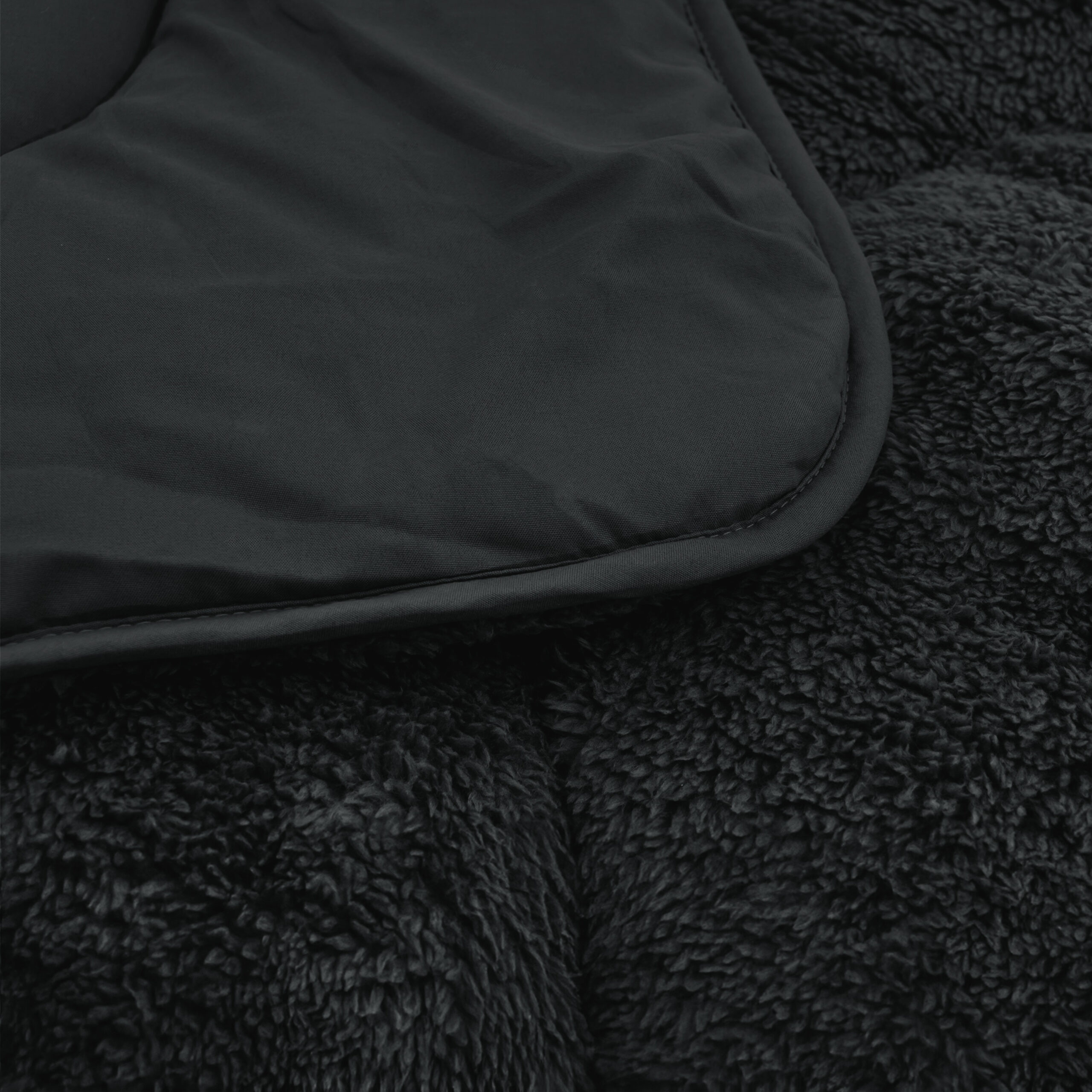 Faux Fur Check Donker Groen 240x200/220