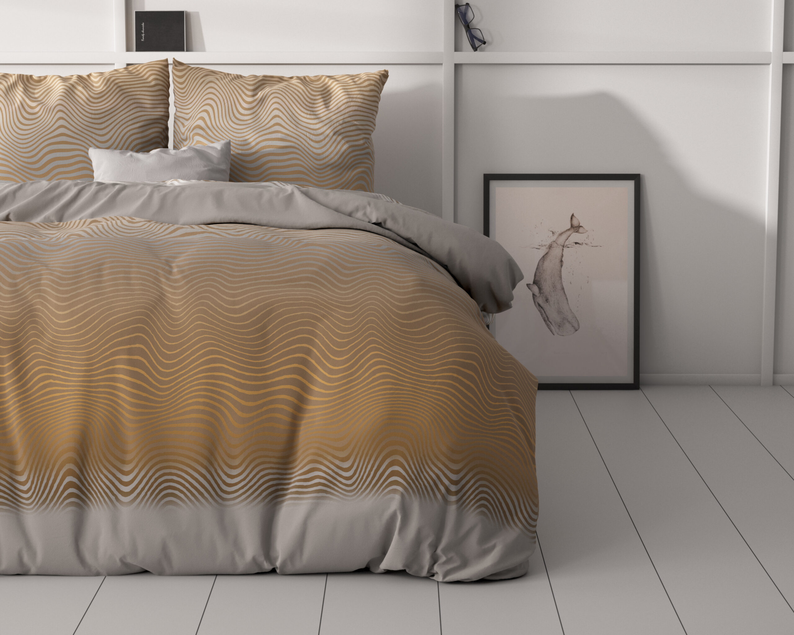 Feathura Taupe 140 x 200/220