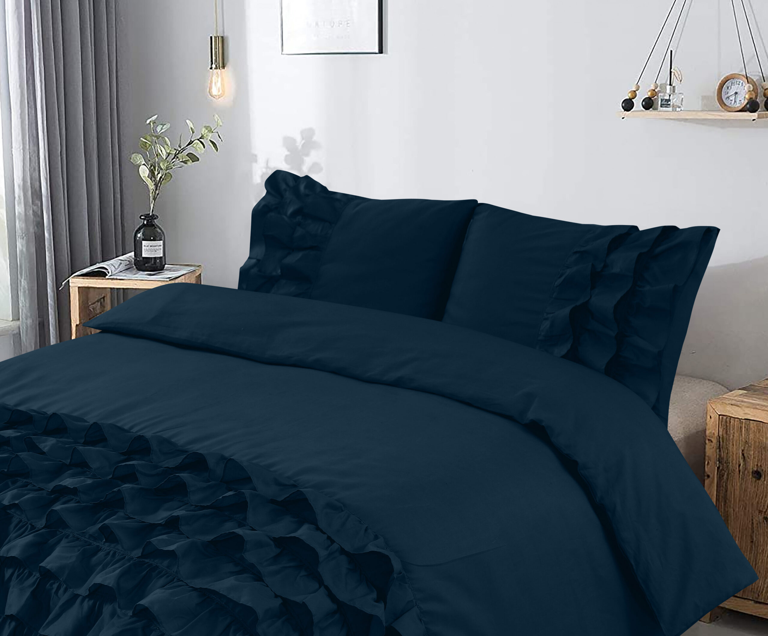 Flanel 2 in 1 Kussenslopen Taupe