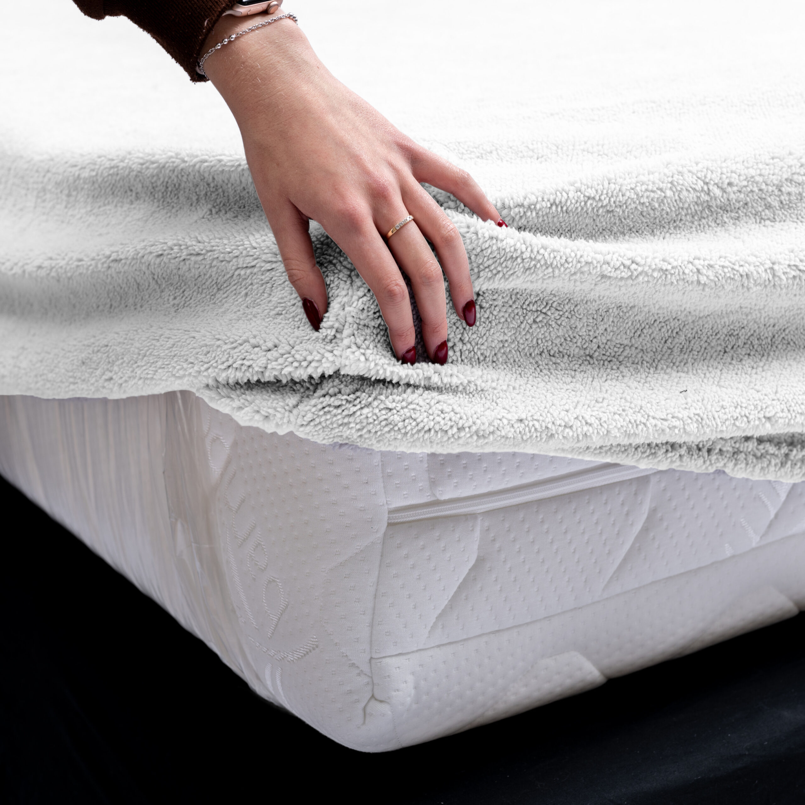 Flanel Gino Taupe 200 x 200/220